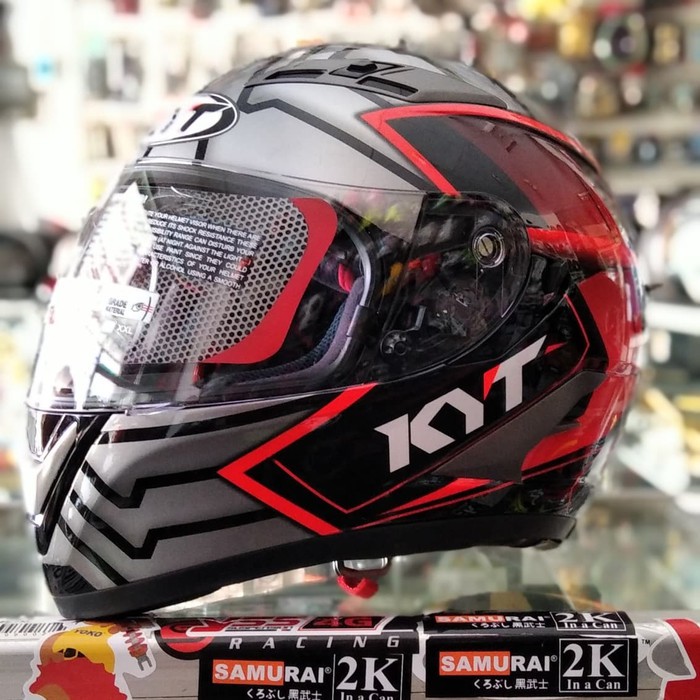 HELM KYT FALCON 2 MOTIF ARMOUR FULL FACE