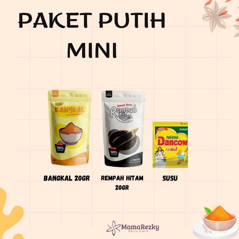 PAKET PUTIH MINI 20 GR BY MAMA REZKY