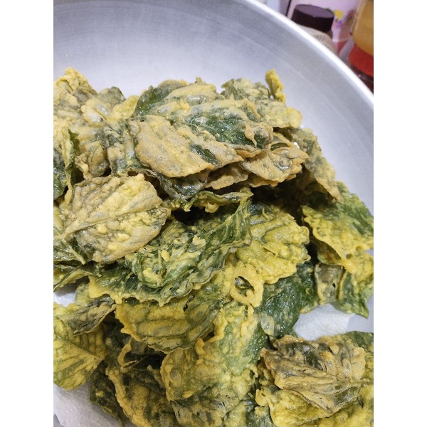

kerupuk bayam