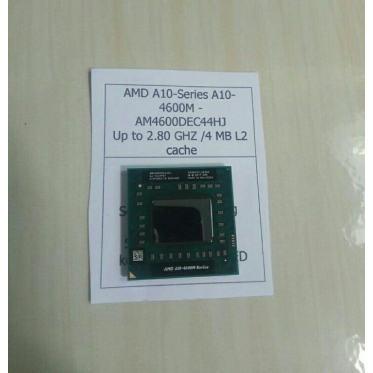 Processor Laptop AMD Mobile A10 4600M - AM4600DEC44HJ