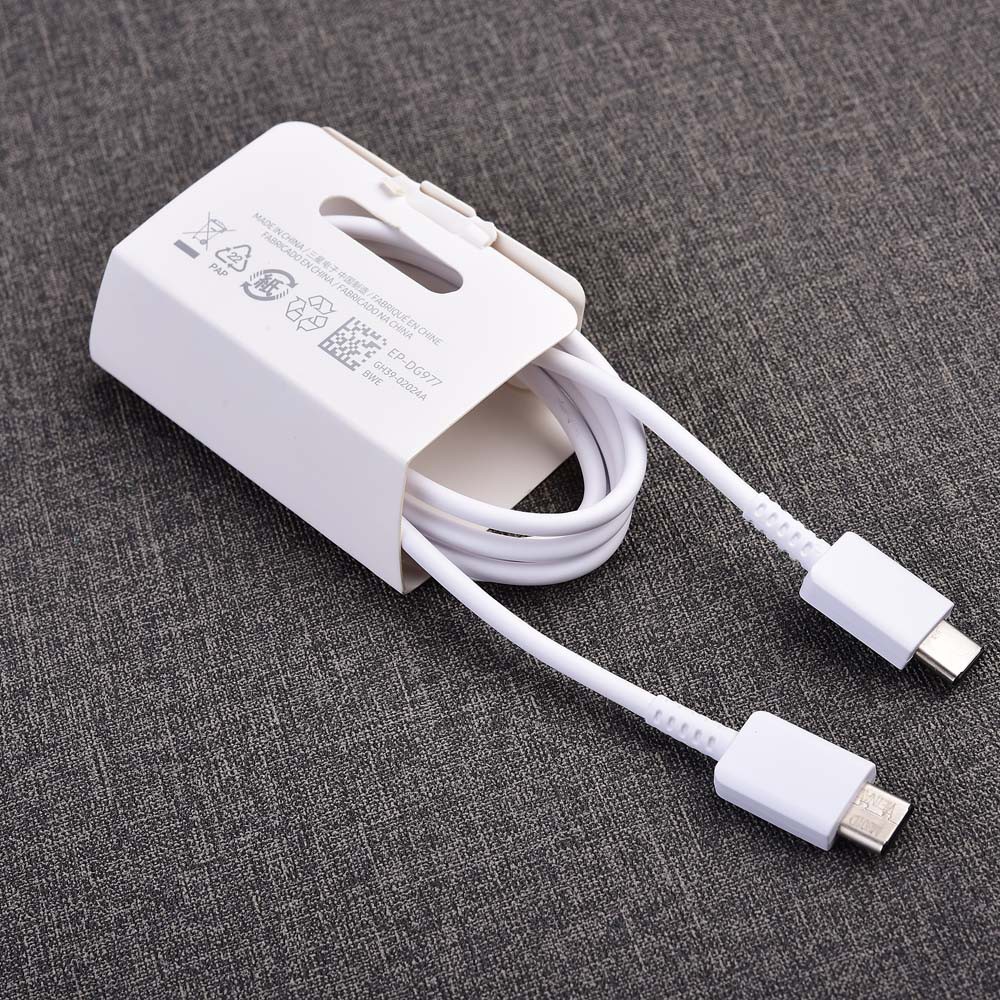 TYPE C TO TYPE C KABEL DATA SAMSUNG SUPPORT FAST CHARGING