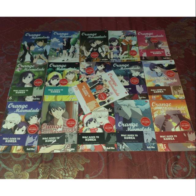 Komik Korea Orange Marmalade by Seok Woo / Komik seri lengkap/komik set/ Komik Webtoon