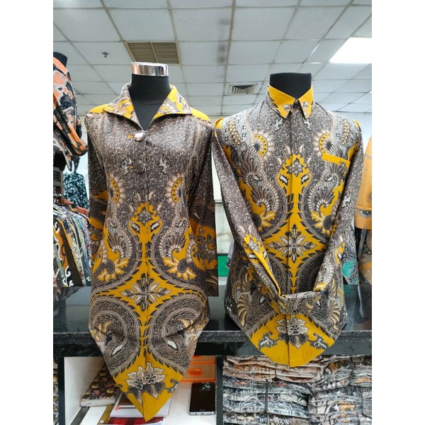 batik pria wanita dres batik katun Pekalongan reguler