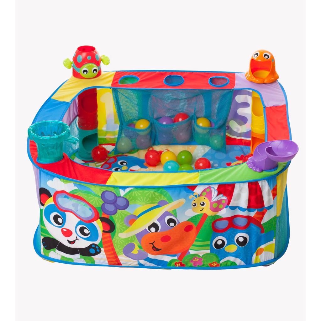 Playgro Grow'n Play Pop and Drop Activity Ball Gym