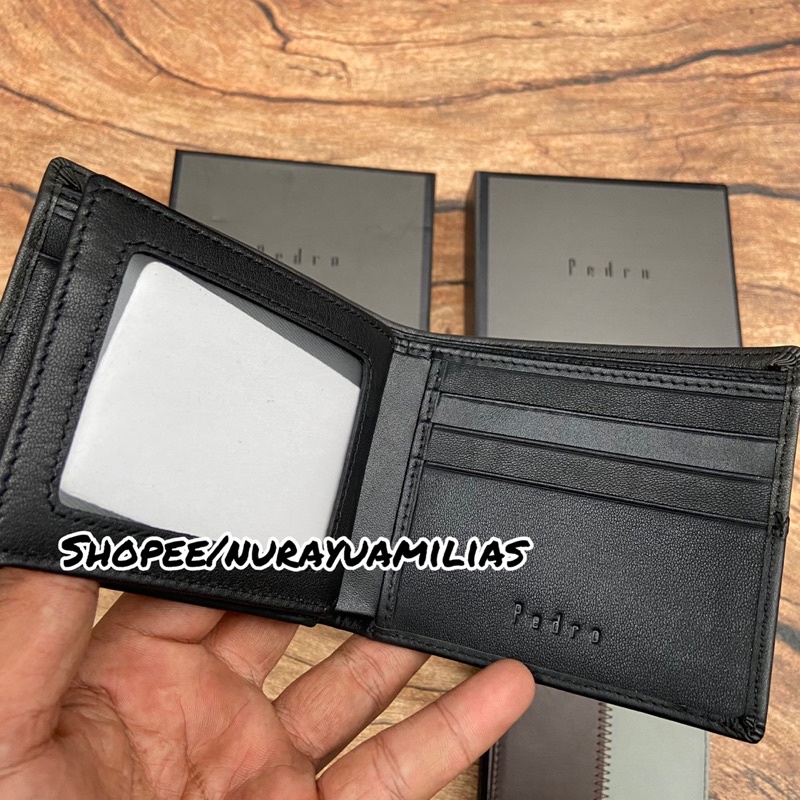 Dompet pria Pedro kulit asli import dompet lipat pria dompet kulit pria