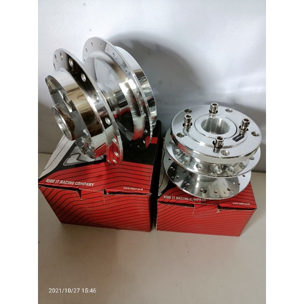 TROMOL VIXION NEW HUB TROMOL SET MOTOR YAMAHA VIXION NEW VIXION DOBEL CAKRAM NVL MEREK RIDEIT ORIGIN