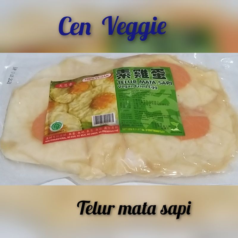 

telur mata sapi vegan