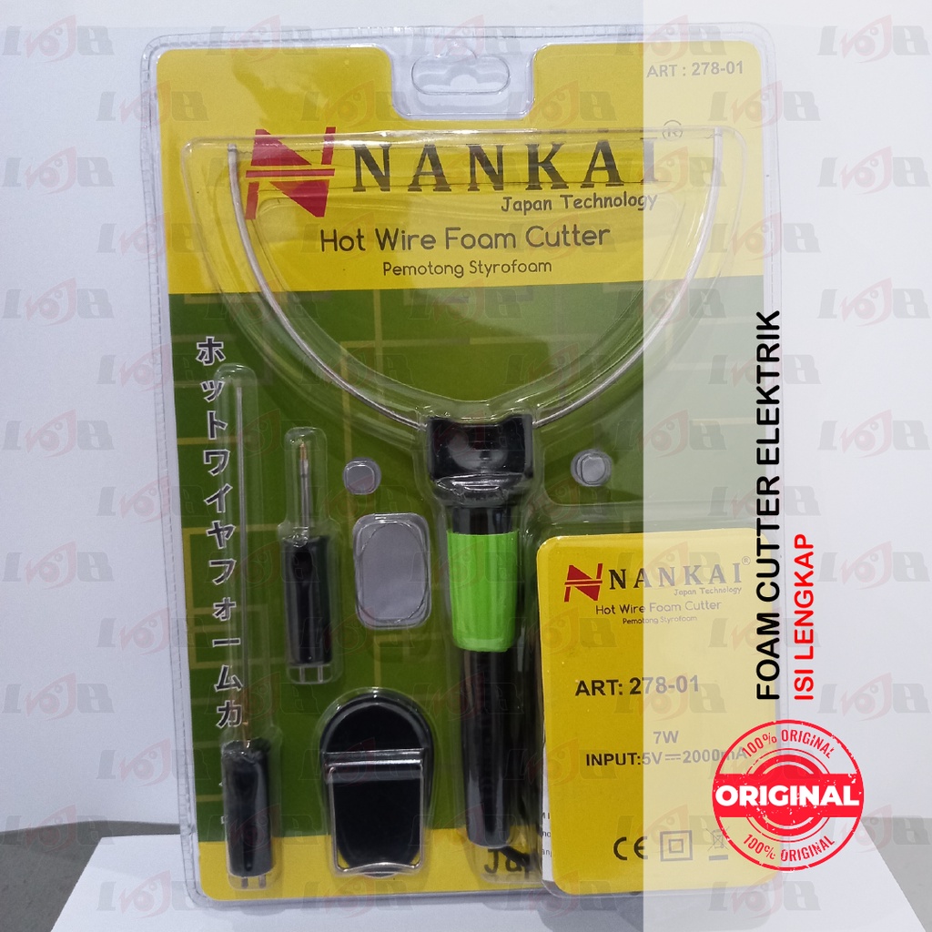 Alat Potong Gabus Hot Wire Foam Cutter Nankai Pemotong Panas Busa Styrofoam