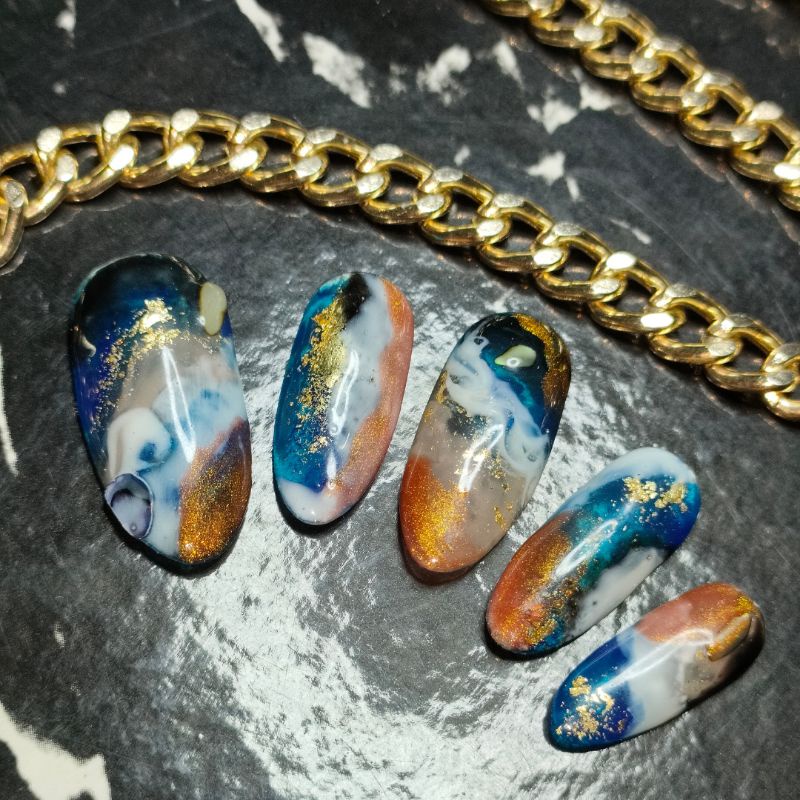 Arabian Night Fake Nails