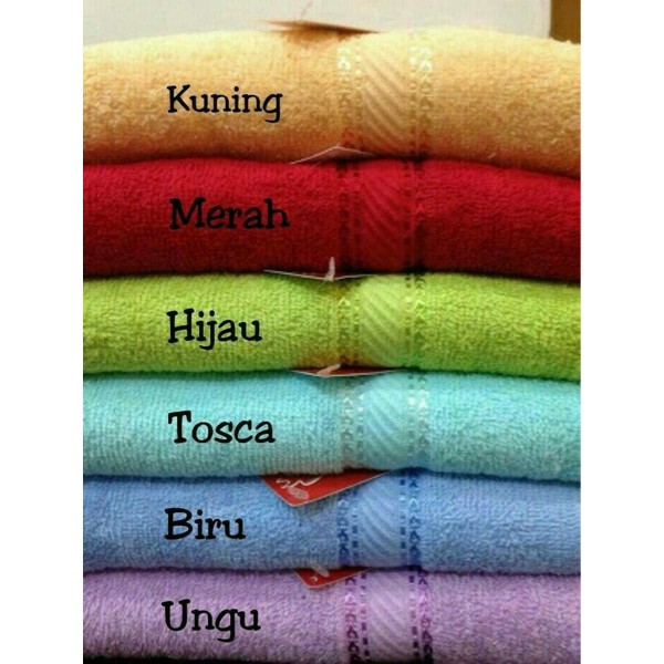 handuk merah putih 70x140