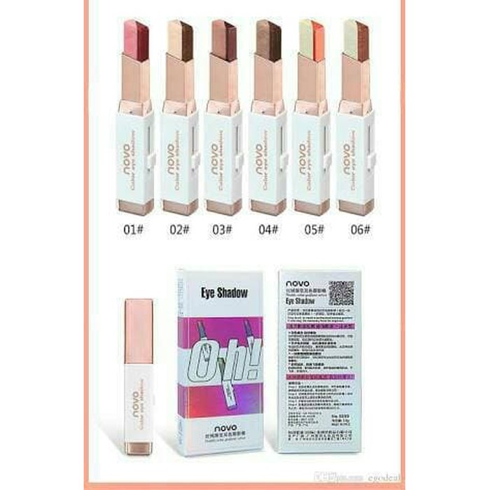 Ns FC Novo Eyeshadow Stick Glitter / Novo Eyeshadow Two Tone Bar