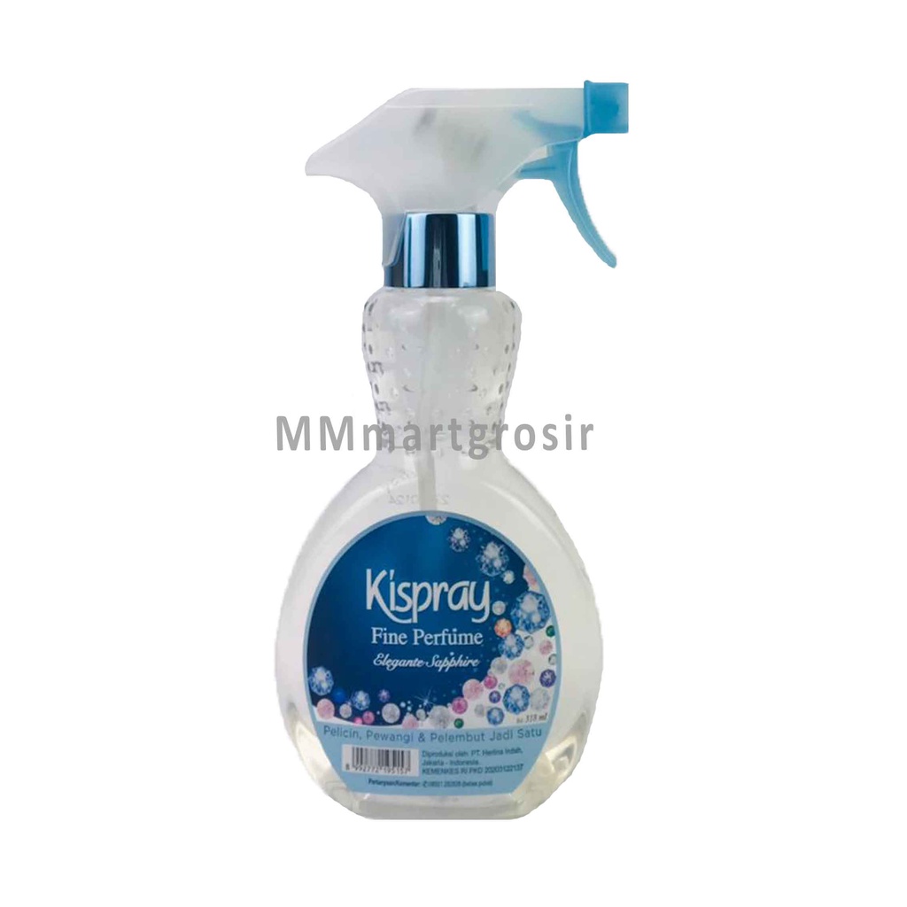 Kispray Fine Perfume / Elegante Sapphire  / Pewangi / Pelicin &amp; Pelembut Pakaian