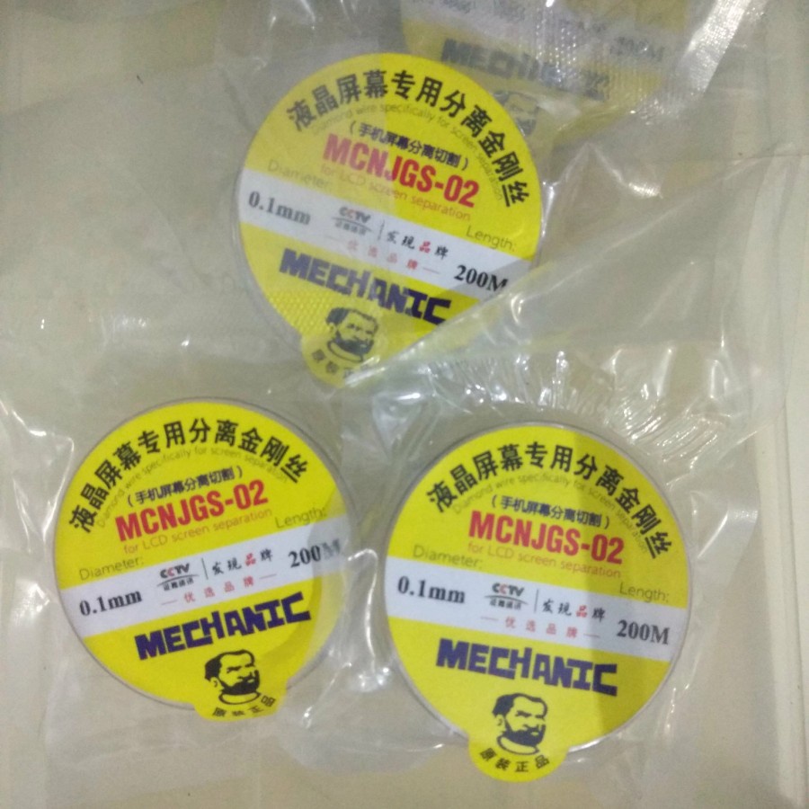 Kawat Pemisah Touchscreen Mechanic JGS-02 Diameter 0.1 mm Original
