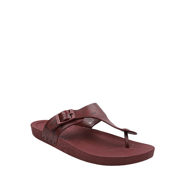 Hush Puppies Sandal Pria Brick Tattoo Maroon