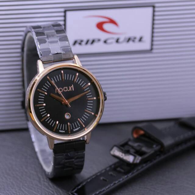 JAM TANGAN WANITA RIP CURL HITAM ROSE