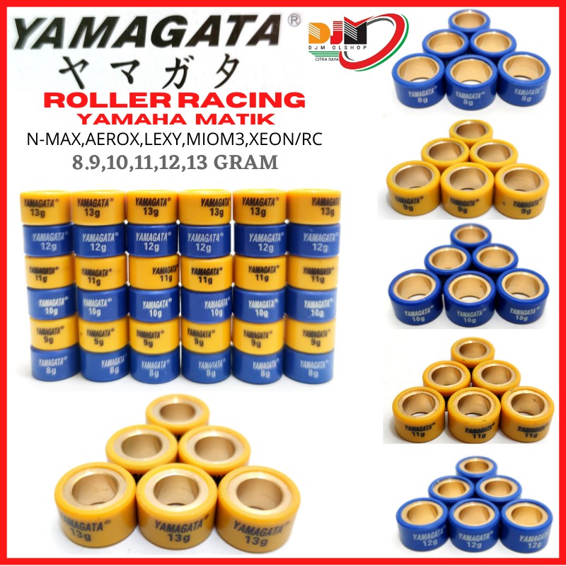 Djmolshop - Roller Racing Yamagata Original N-MAX, XEON-RC, MIO-M3, (8gr _13gr)