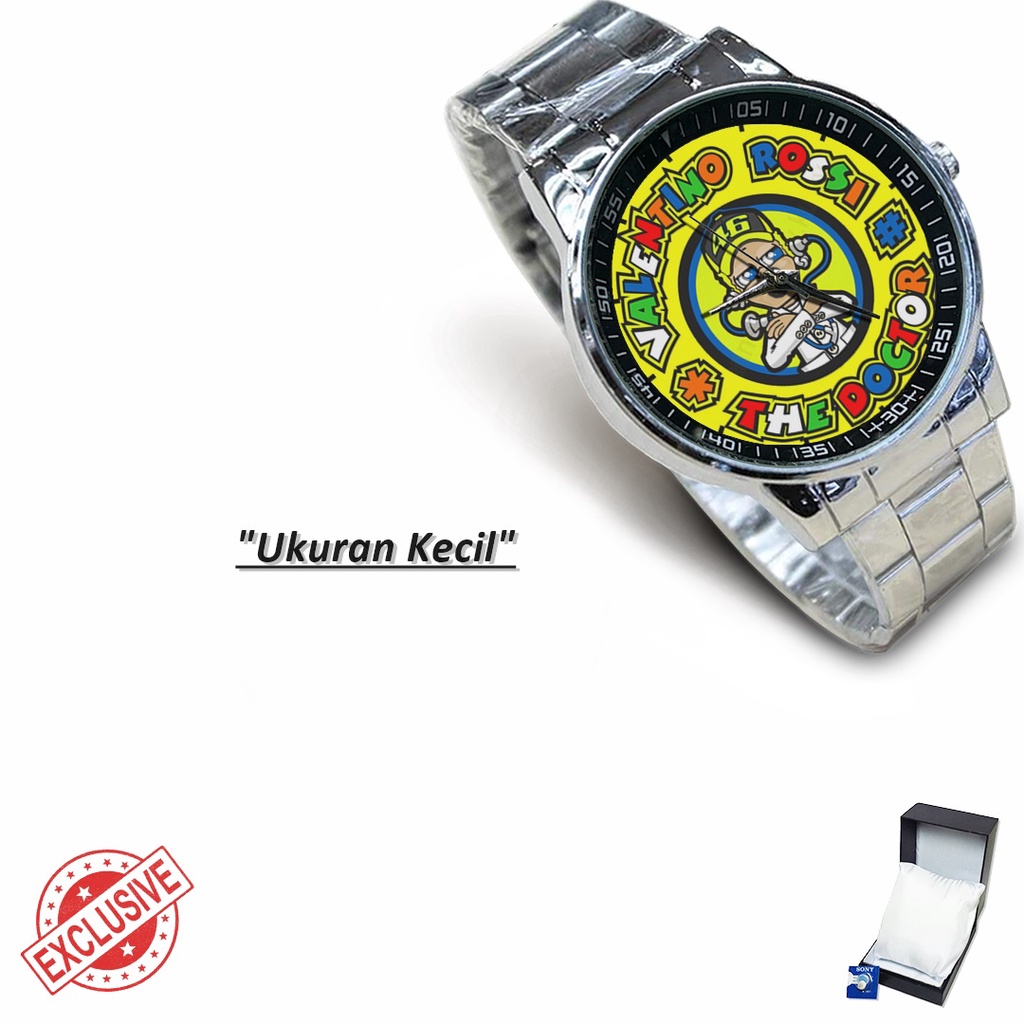 Jam Tangan Rantai Couple VALENTINO ROSSI 46 (Nice)