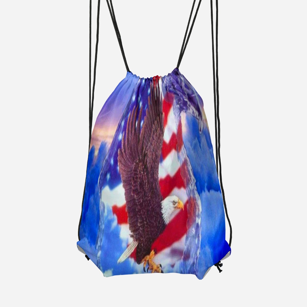Tas serut / String bag / Tas Punggung AMERICAN EAGLE Full Printing Terbaru Art 10