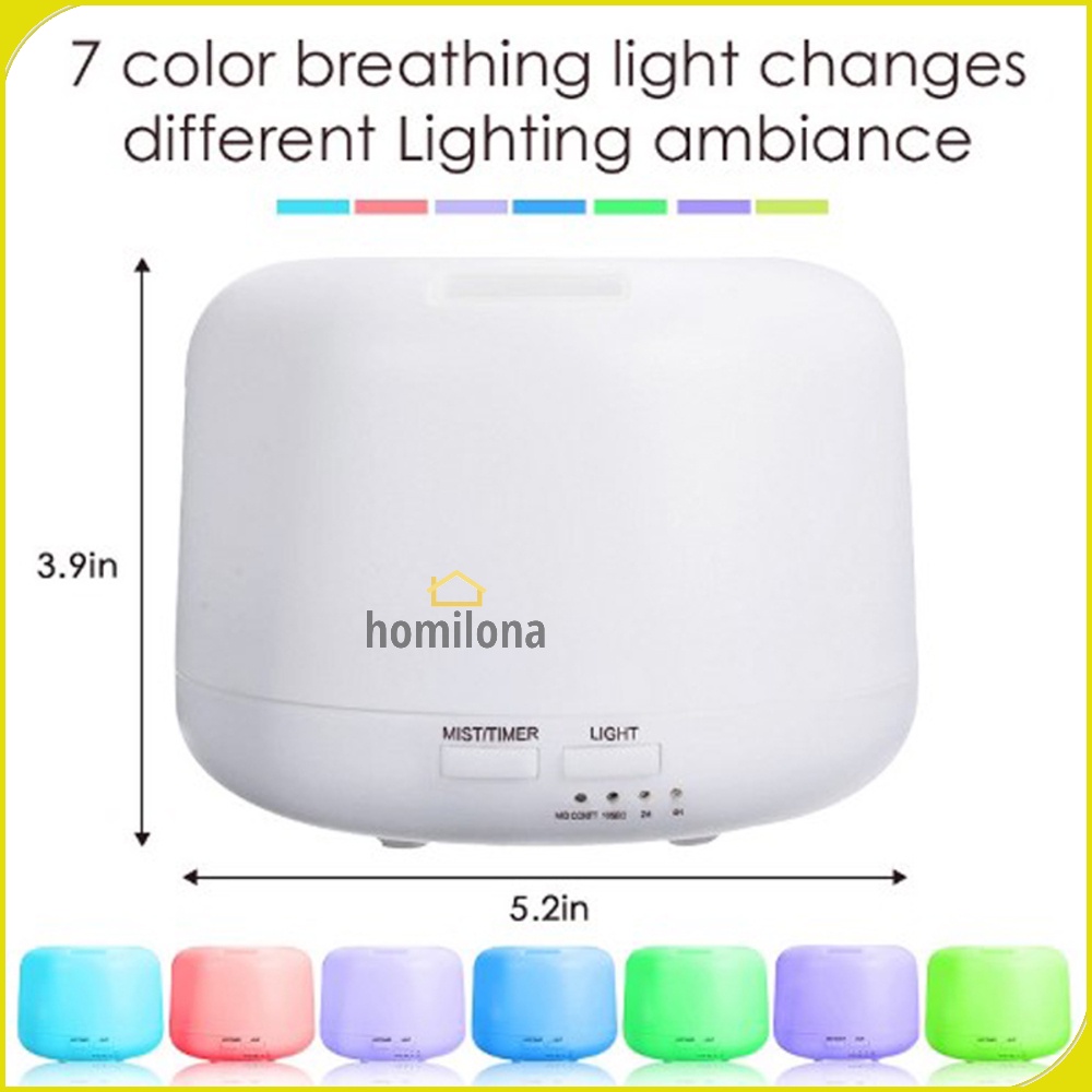 Taffware HUMI Air Humidifier Aromatherapy Oil Diffuser 7 LED H770