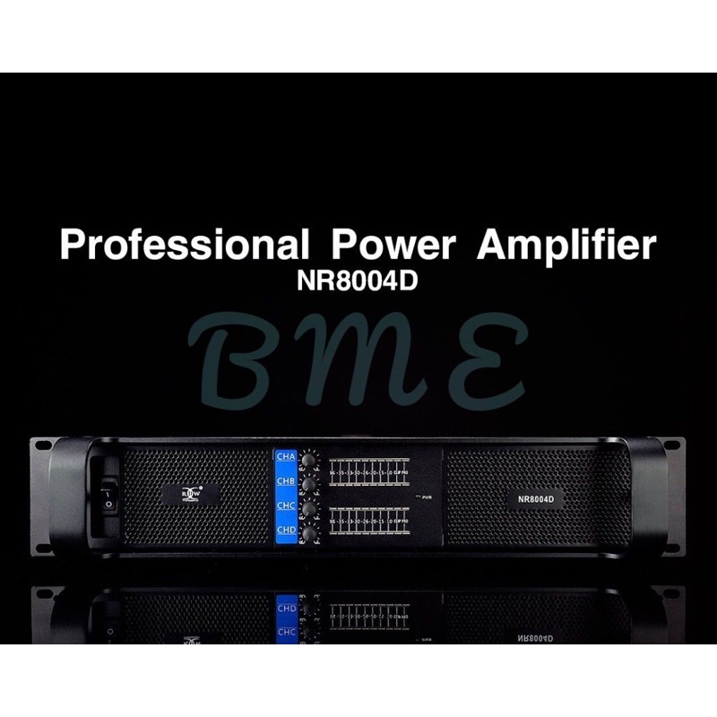 Power Rdw NR 8004D NR 8004 D 4 channel