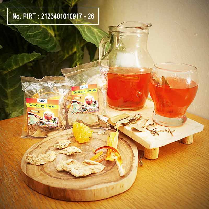 

Wedang Uwuh Original ARA HERB / Wedang Jahe Herbal Oleh Oleh Khas Jogja