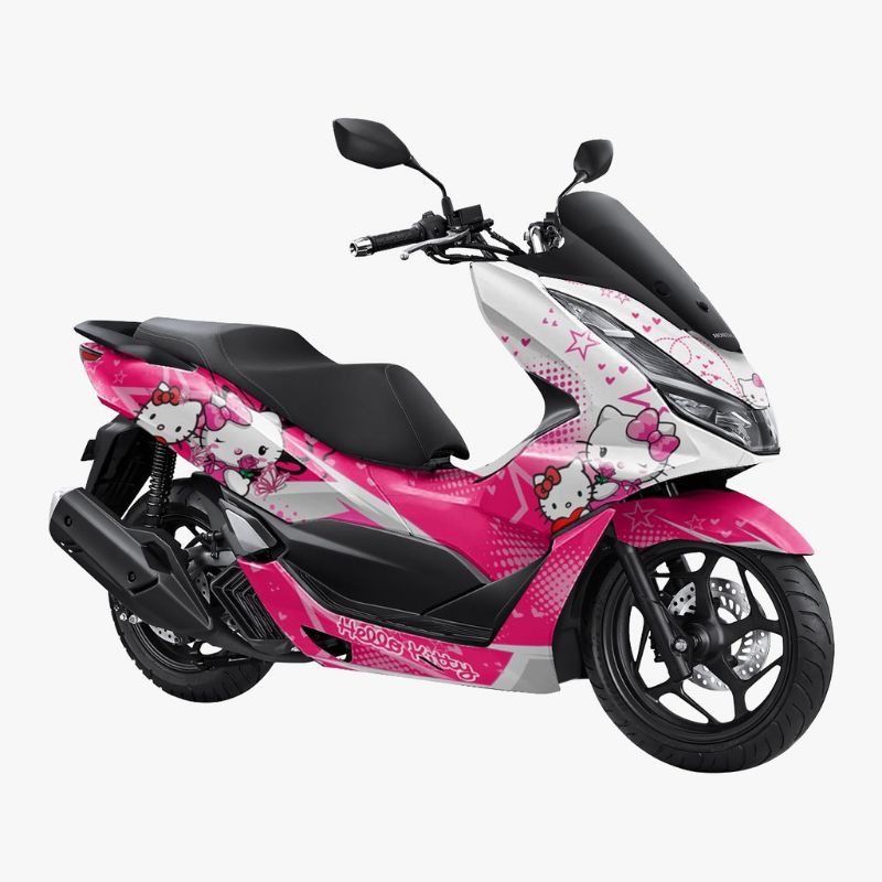 Decal Sticker All New PCX 160 CC Fullbody Hello Kitty