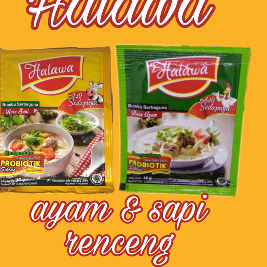 

Penjualan SUPER Halawa Renceng 12 sachet