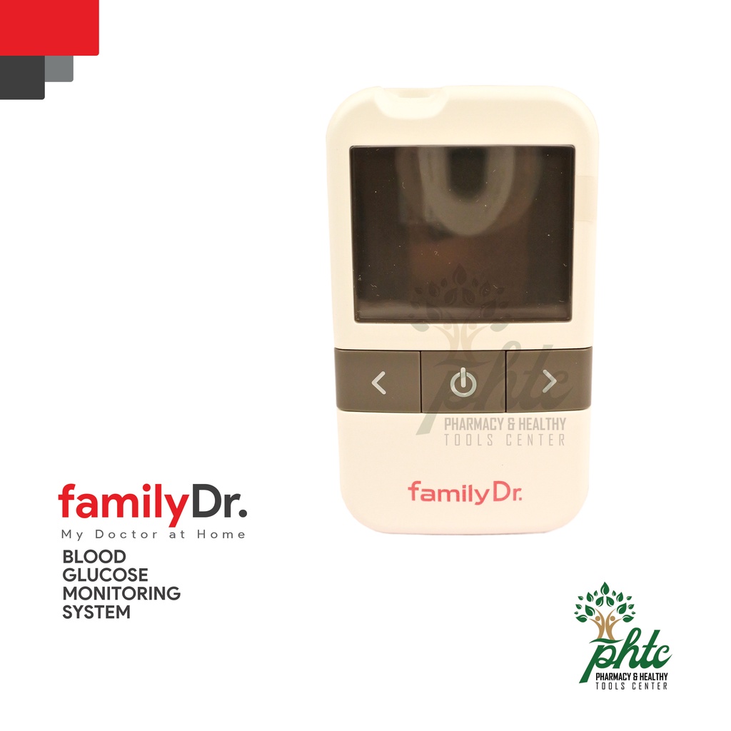 FamilyDr Alat Cek Gula Darah / Alat Test Gula Family DR