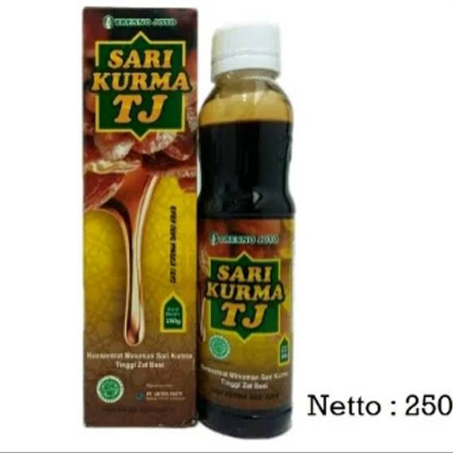 Sari Kurma Lezat Tj Tresno Joyo Halal Bpom 250 Ml Indonesia