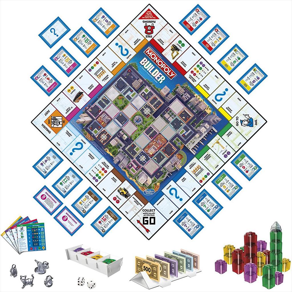 Hasbro Board Game F1696 Monopoly Builder