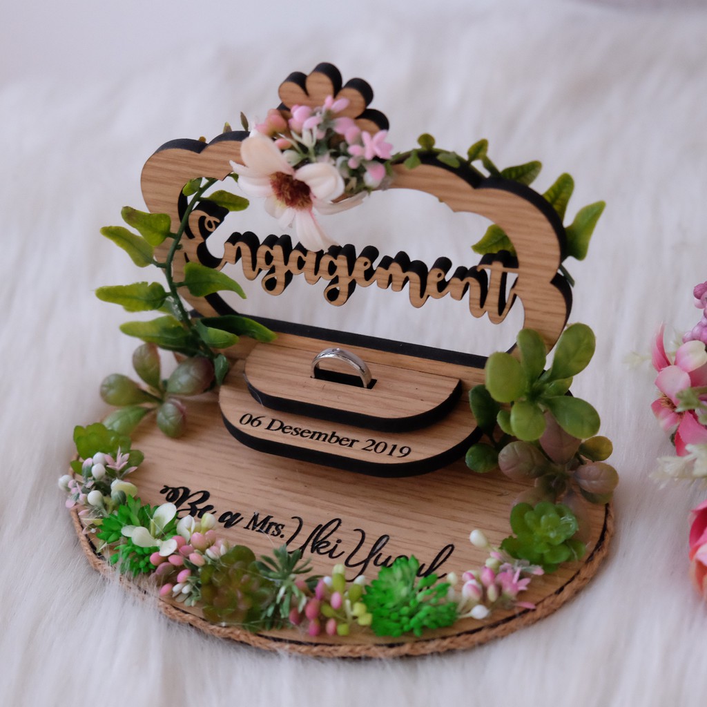 Ring Bearer/ Tempat Cincin Custom