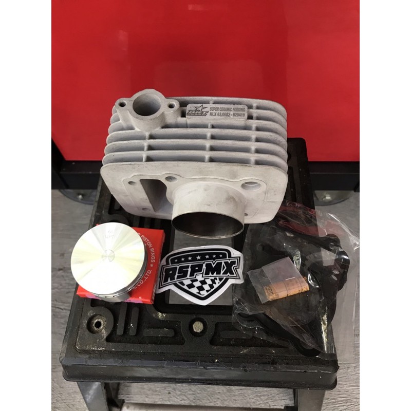 SUPER BLOK CERAMIC KLX 63mm BRT FORGING PISTON SEHER