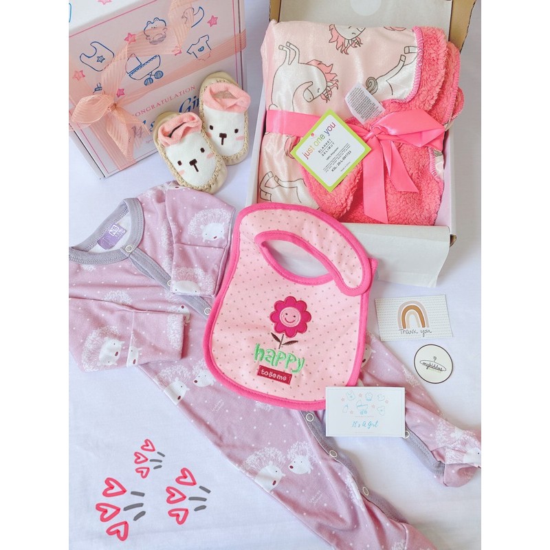 Hampers Jumsuit premium/ Kado bayi laki laki &amp; perempuan/ Kado melahirkan /Kado bagus murah