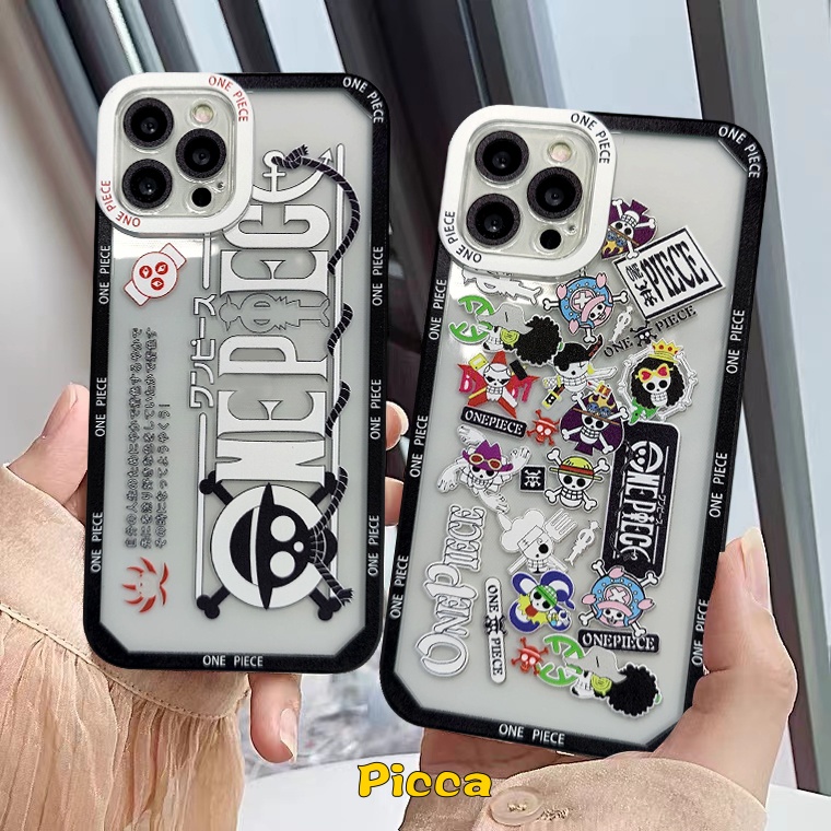 Casing Xiaomi POCO M4 Pro M3 Pro F4 X3 Pro NFC Redmi 9A A1 10C 10A 9 9T 10 9C NFC Redmi Note9 8 11 10 11S 9S 10Pro Plus Kartun Luffy Zoro Bening One Piece Soft Cover