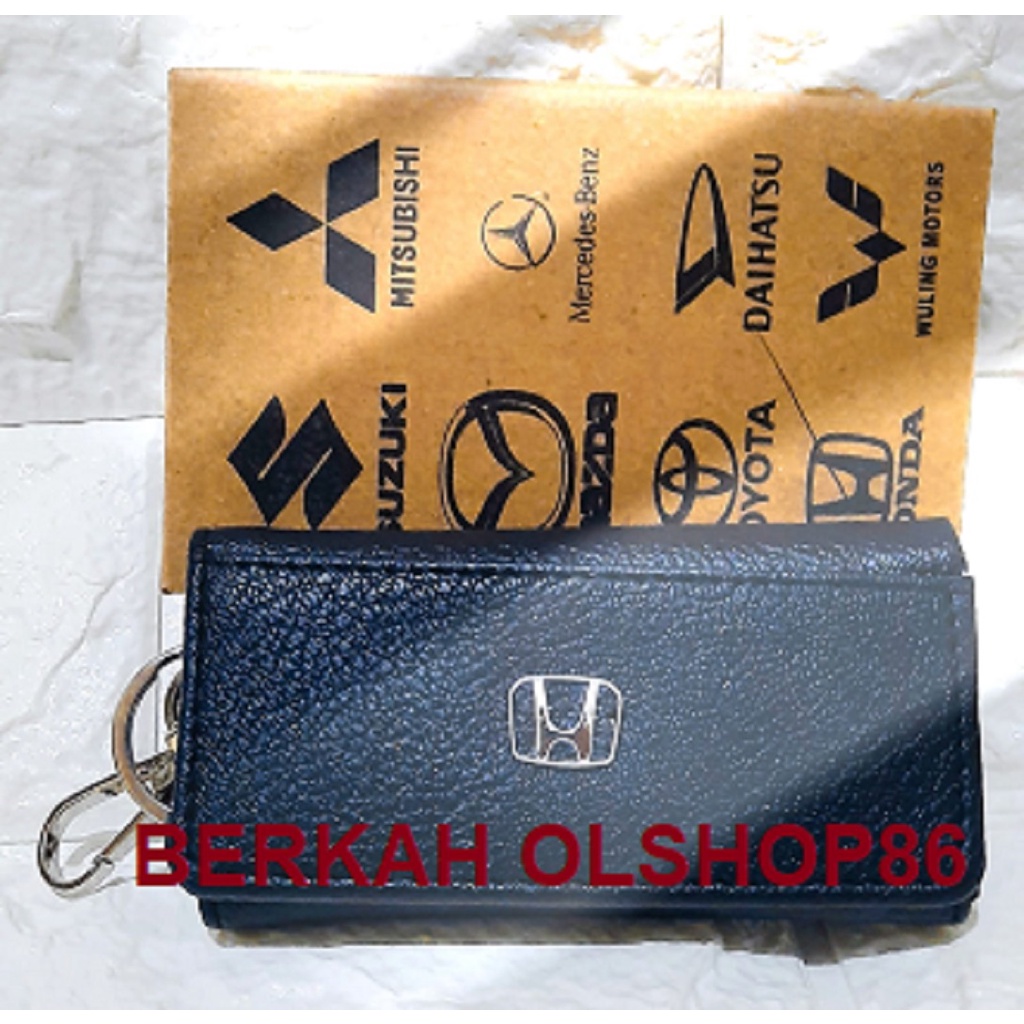 TERMURAH Dompet STNK Mobil motor HONDA Gantungan Kunci Motor STNK Motif Kulit / gantungan kunci mobi