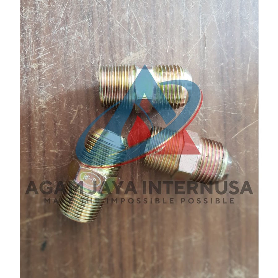 NIPPLE CONNECTOR HYDRAULIC 3/4" JIC x NPT