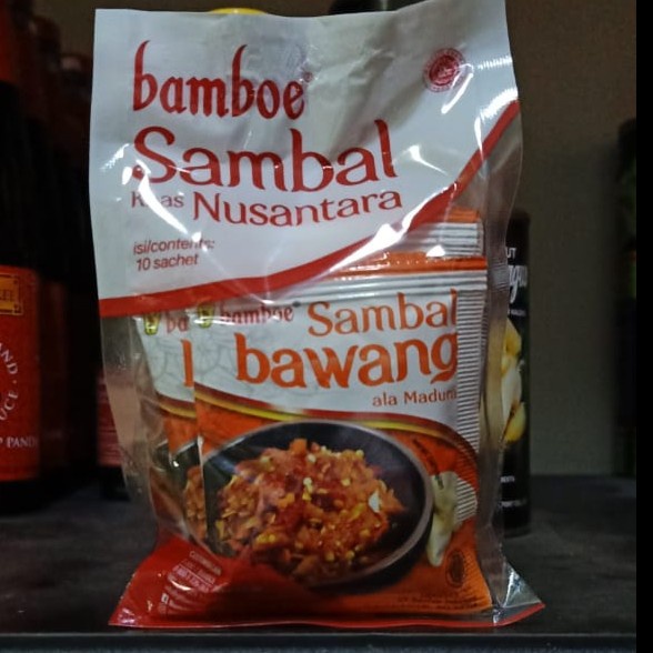 

Sambal-Aneka- Sambal Bawang Ala Madura Bamboe ( 10 Sachet ) -Aneka-Sambal.