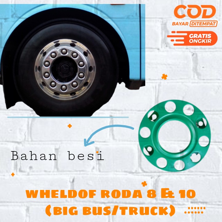 WHELLDOF RING DEPAN BAUT RODA 8&amp;10 [BIG BUS/TRUCK]