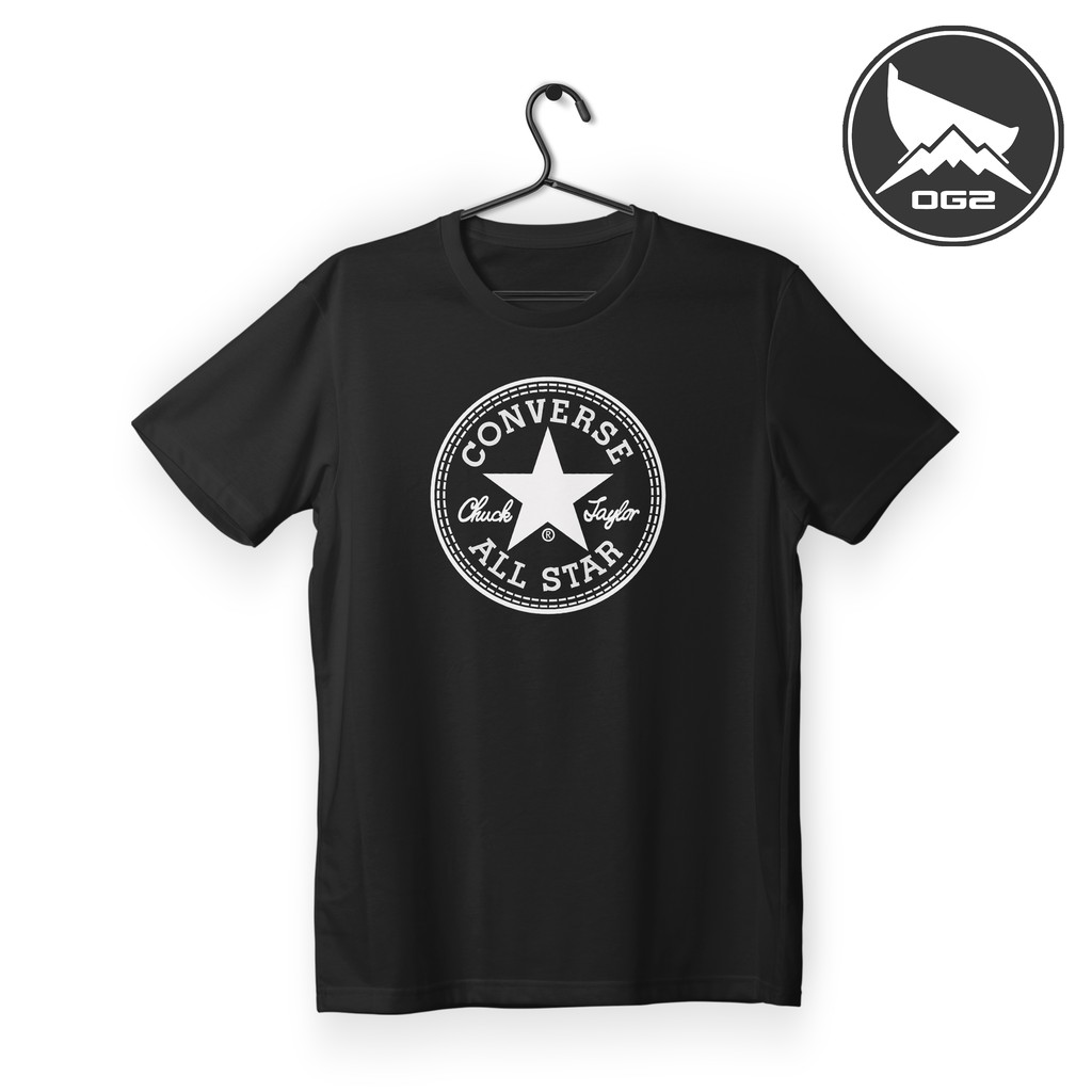 kaos distro Converse all star F016 baju pria wanita OG2 2A D