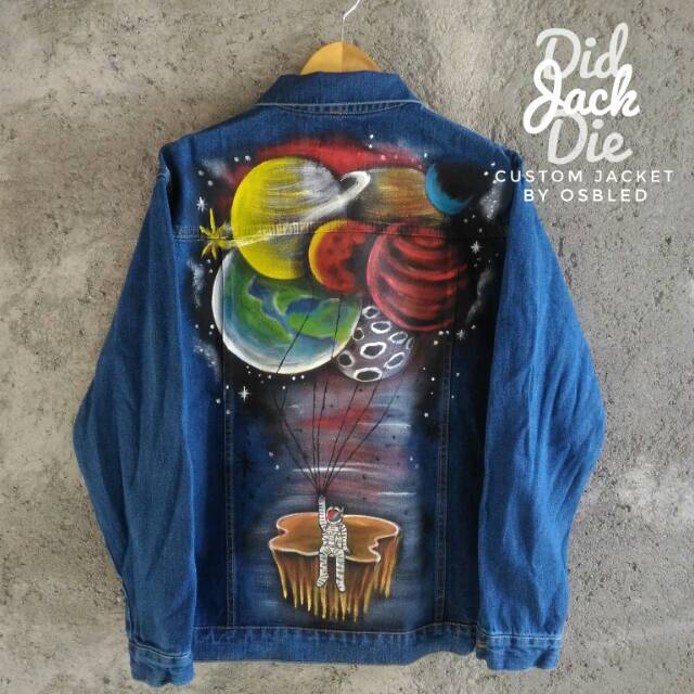 custom jaket denim