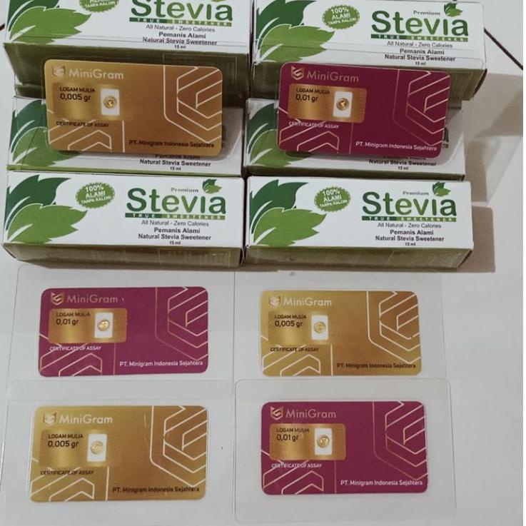 

ニ STEVIA sweetener gula cair pemanis alami pengganti gula non kalori BEST PRICE 2291 ♚