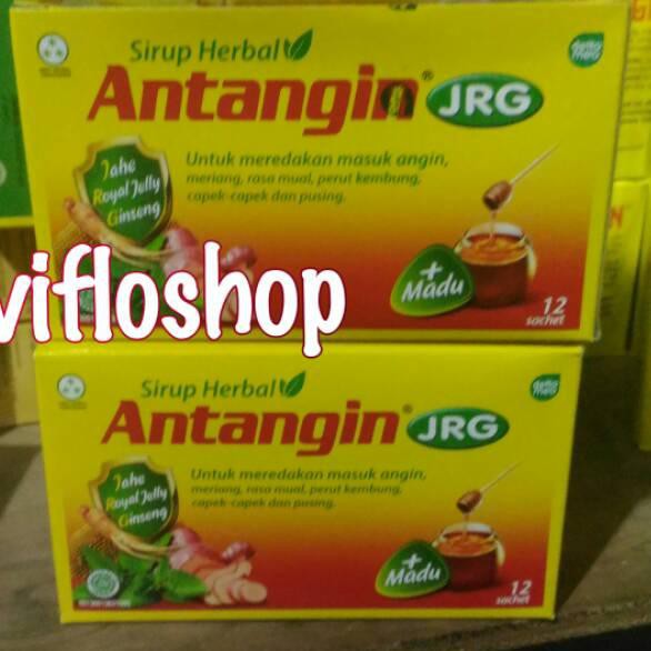 

BELI Antangin JRG Sirup Herbal (Antangin Cair) Kemasan Box isi 12 sachet
