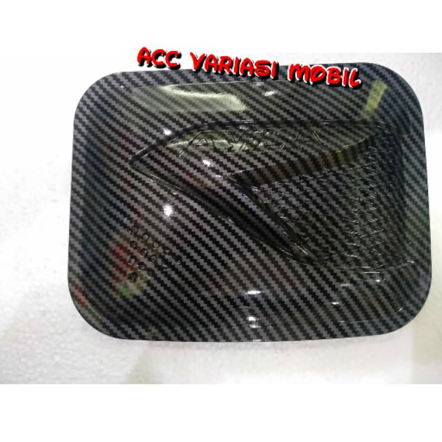 Tank Cover Tutup Tangki Daihatsu Ayla - Carbon