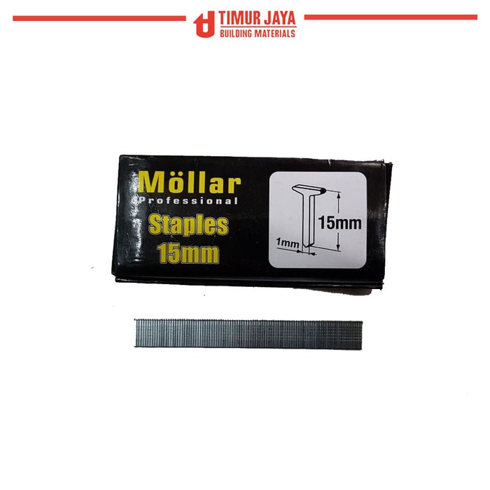 

MOLLAR ISI Paku Staples Tembak Bentuk I 20 mm F20 air nailer