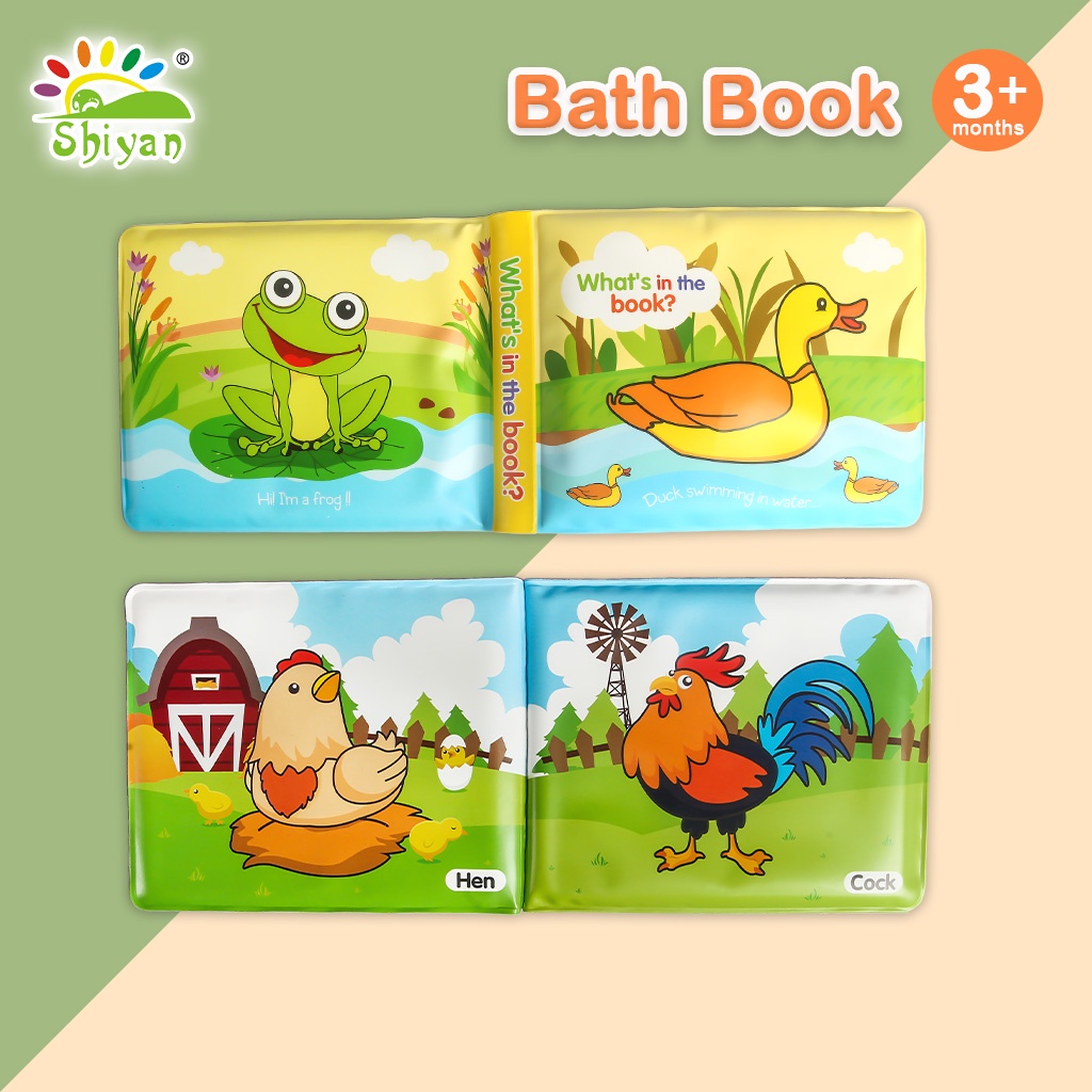 [SHIYAN]Baby Early Education CLOTH BOOK / buku bantal bayi / buku cerita bayi