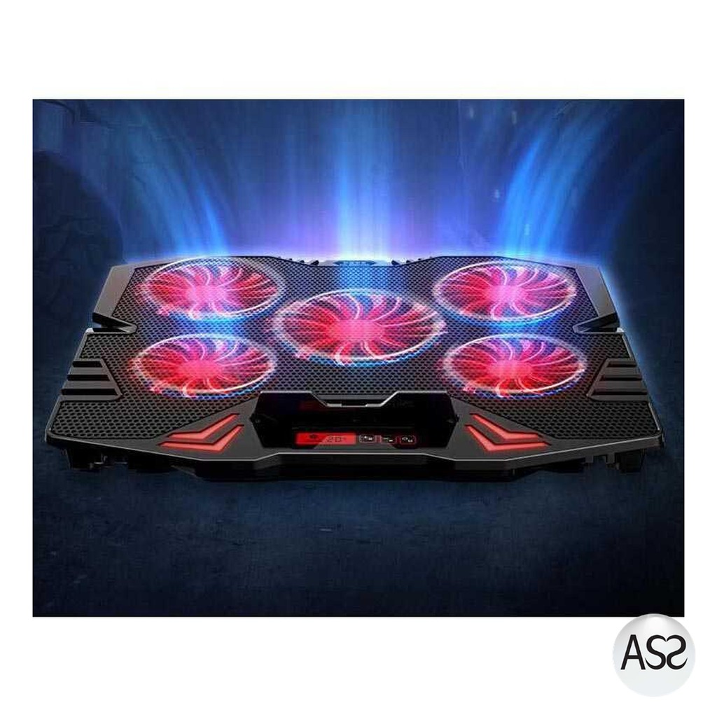 ASS Shop - NAJU ICE FAN Cooling Pad Laptop 5 Kipas - K5