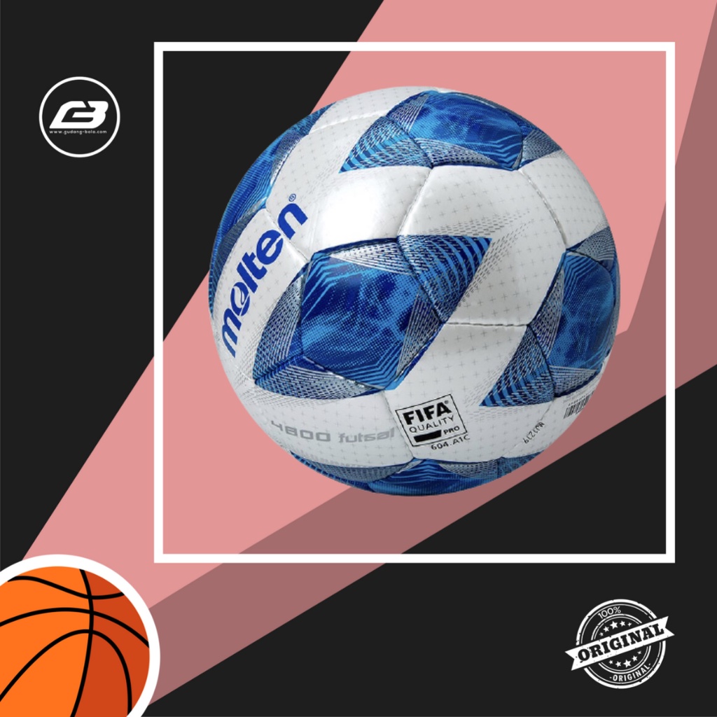 BOLA FUTSAL MOLTEN F9A4800 / F9A 4800 (New Series) 100% ORIGINAL