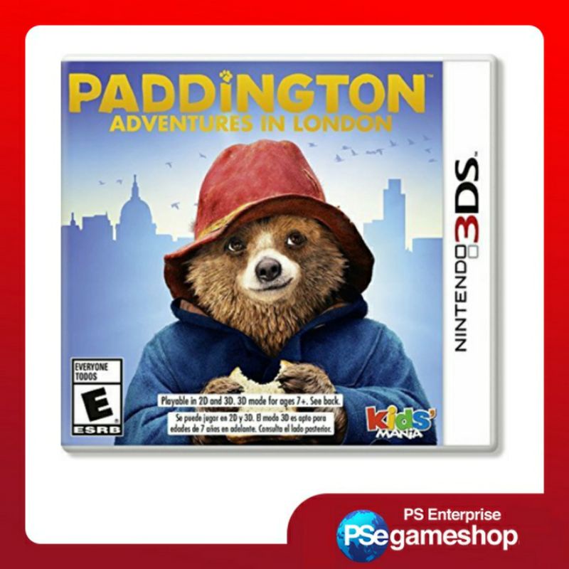 Nintendo 3DS Paddington: Adventures in London ( usa / preloved)