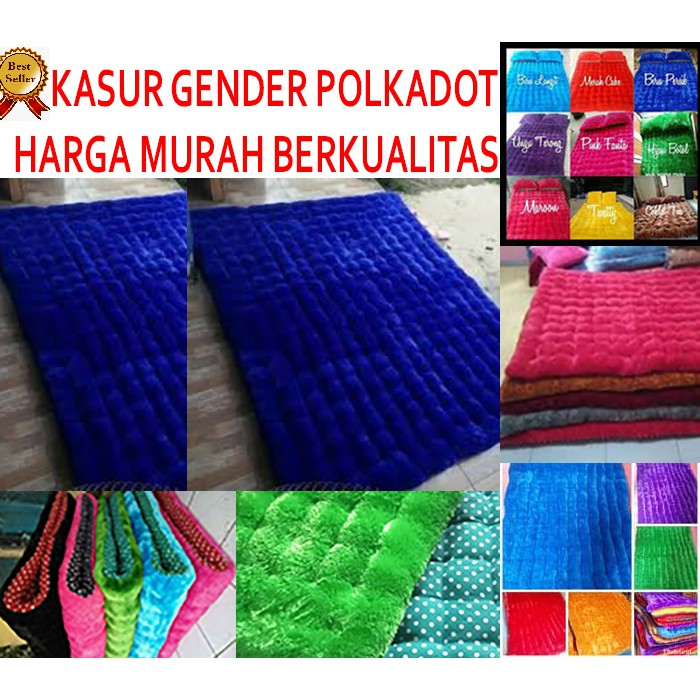 KASUR GENDER BULU RASFUR  180x140x9cm TERMURAH ( KASUR SAYRINI / KASUR PALEMBANG )