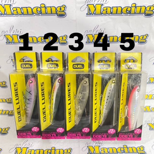 UMPAN DUEL SILVER DOG 75MM